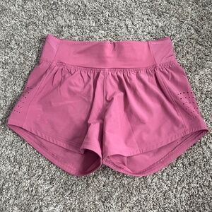 Pink Under Armor Running Shorts, XS